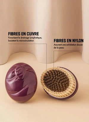 La Bonne Brosse - La Brocha Corporal Talm x La Bonne Brosse No. 01 - Para Pieles Sensibles | Berenjena
