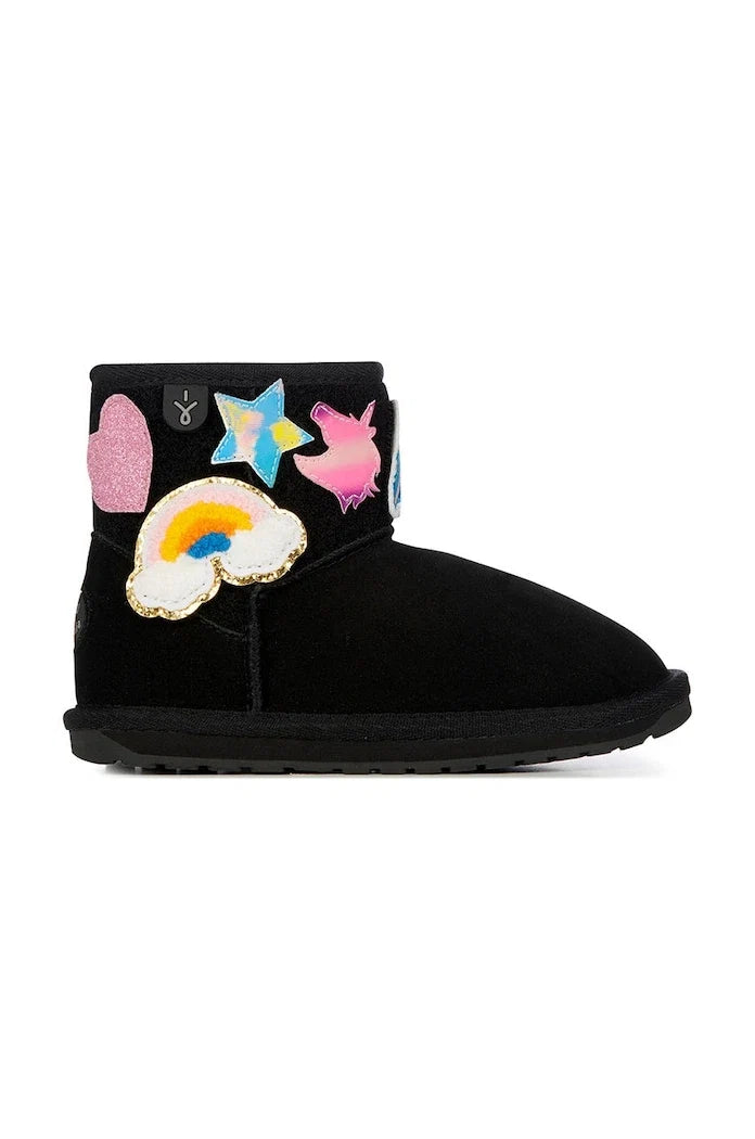 Botas de Nieve de Ante Emu Australia Wallaby Mini Play para Niños