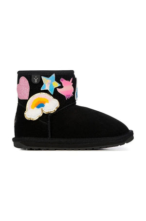 Botas de Nieve de Ante Emu Australia Wallaby Mini Play para Niños