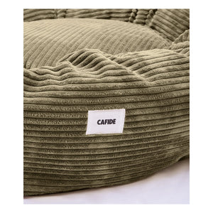 Cafide - Cama para perros Nuba de terciopelo | Verde