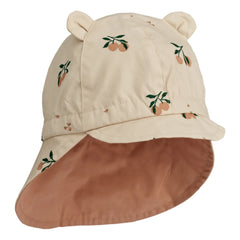 Liewood - Gorro Reversible para Bebé de Algodón Orgánico Gorm | Rosa Claro