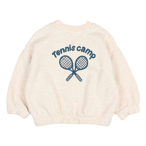 Búho - Conjunto deportivo para bebé de sudadera y pantalón de tenis | Crudo