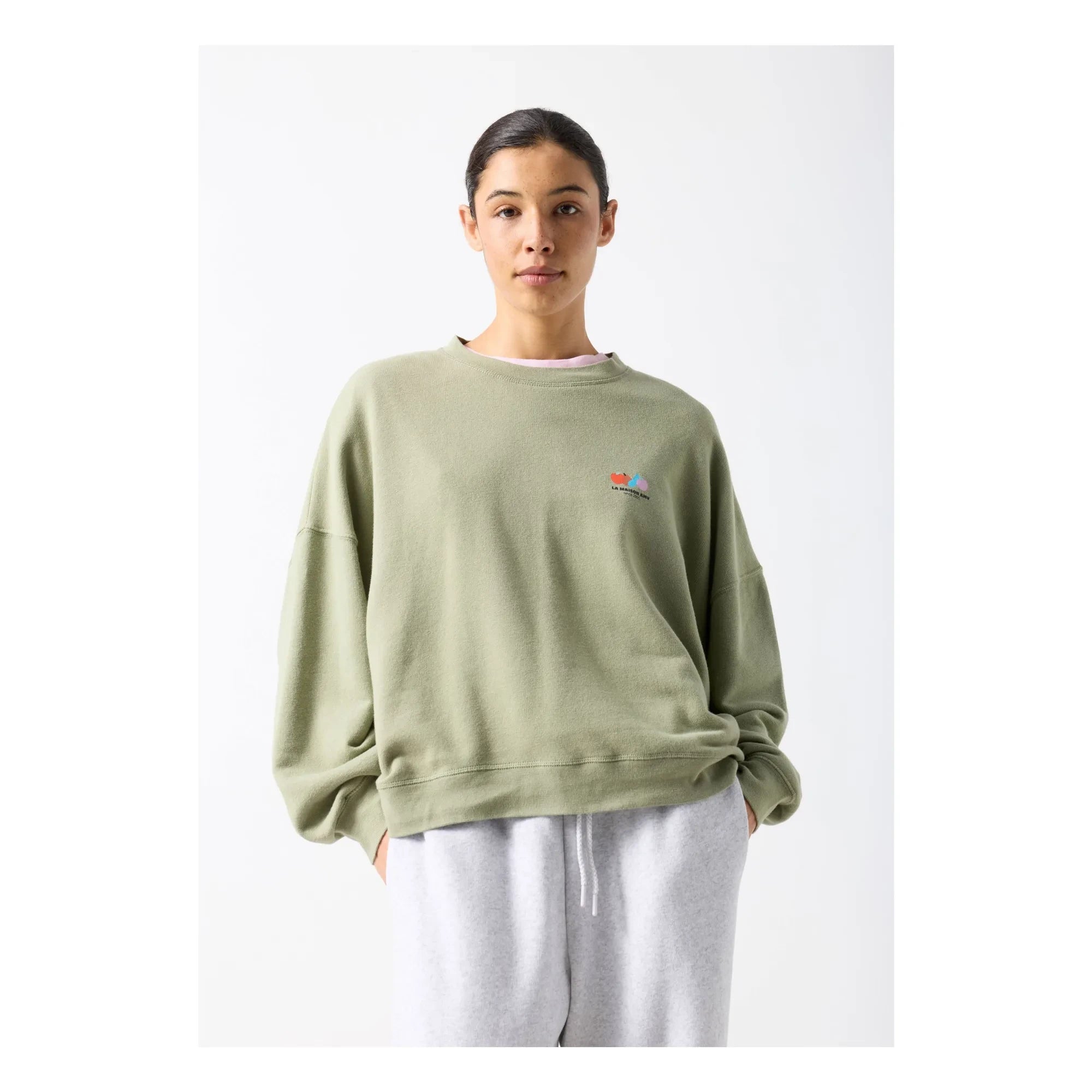 American Vintage - Sudadera Atubay Pamuk | Caqui
