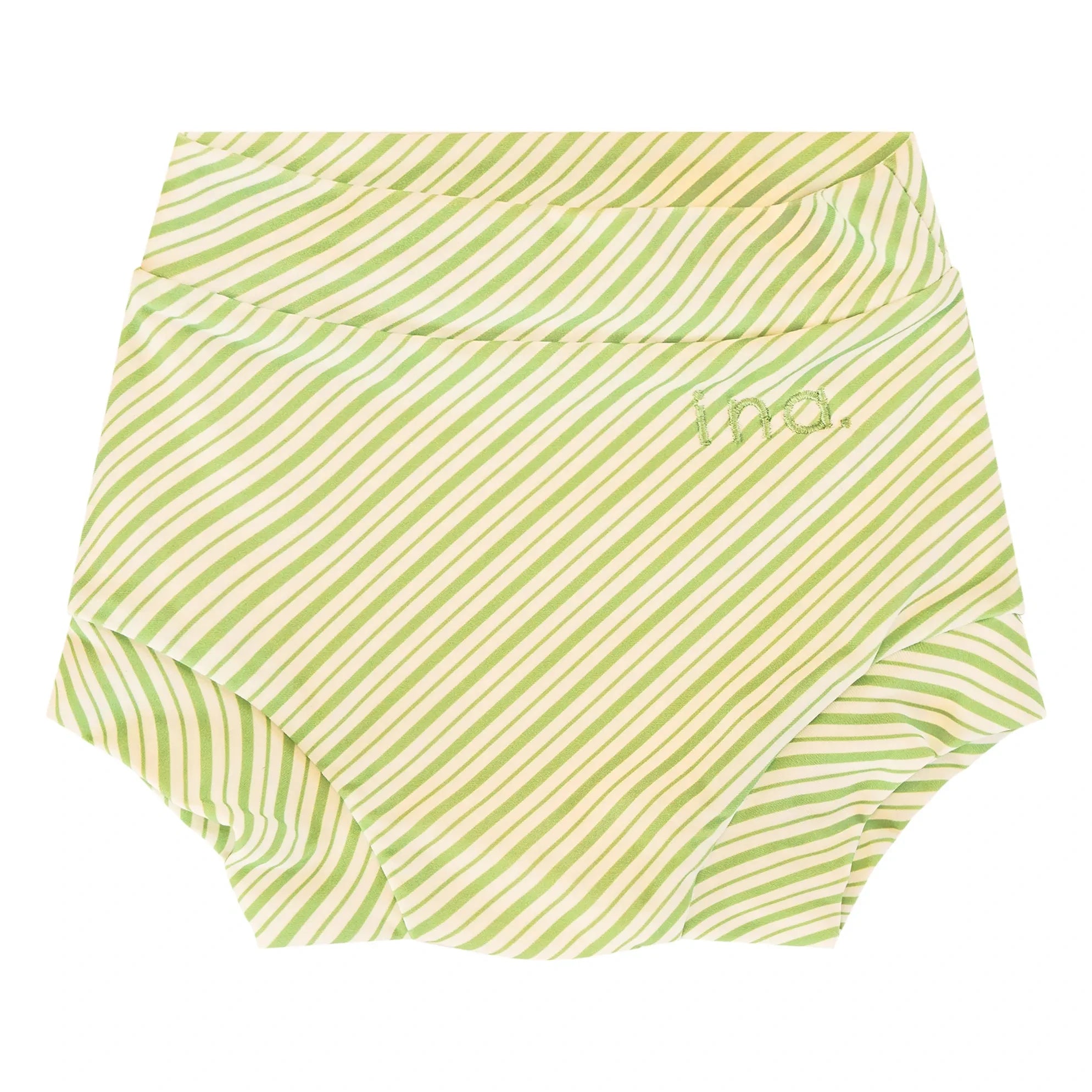 Ina Swim - Bañador a rayas Lumi | Verde
