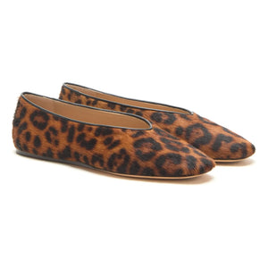 Le Monde Beryl - Regency Leopar Dana Derisi Babetler | Kahverengi