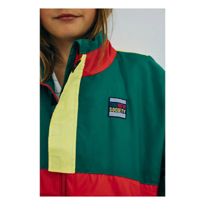 the new society - Chaqueta colorblock Pansy | Verde