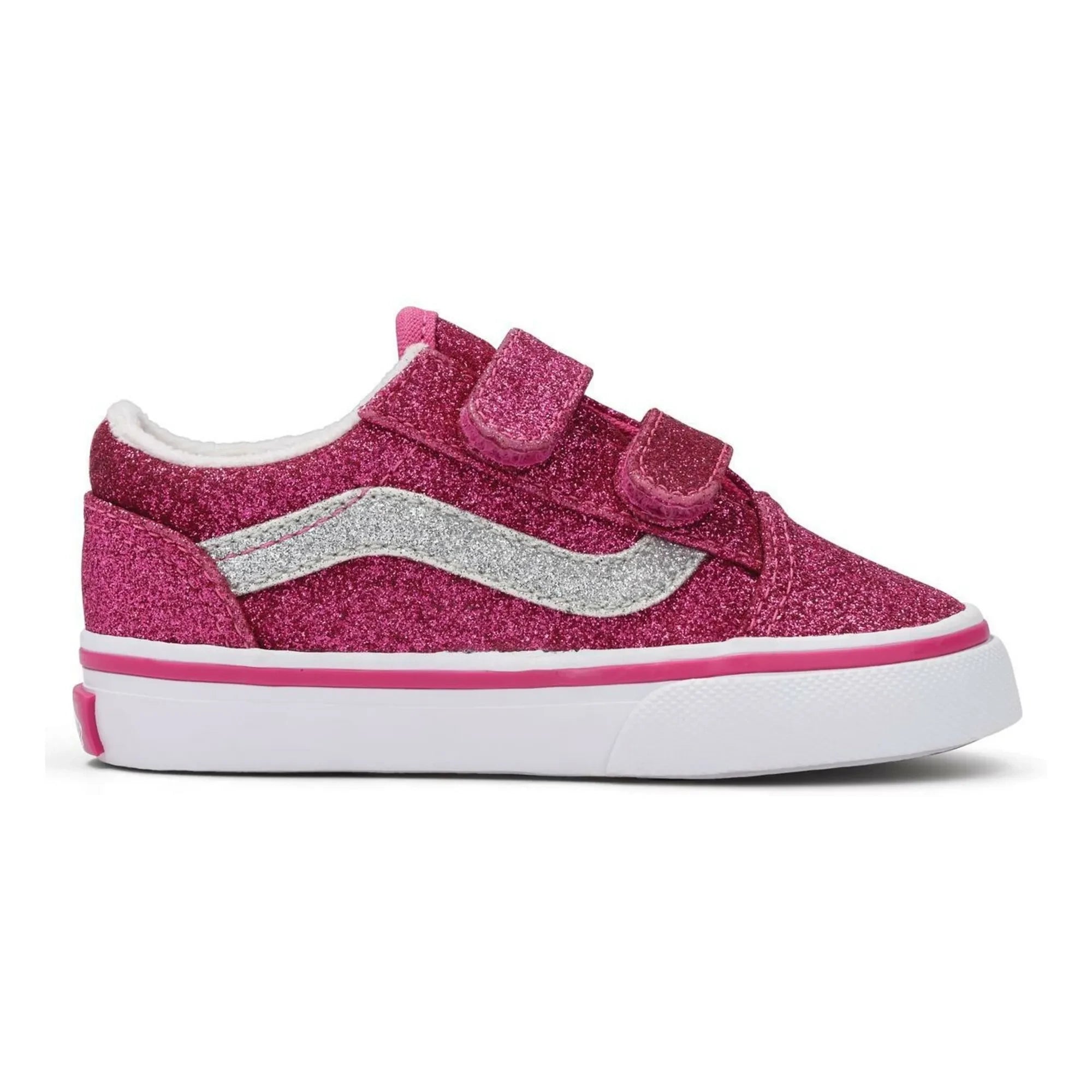 Vans - Zapatillas Old Skool Glitter Scratch | Rosa caramelo