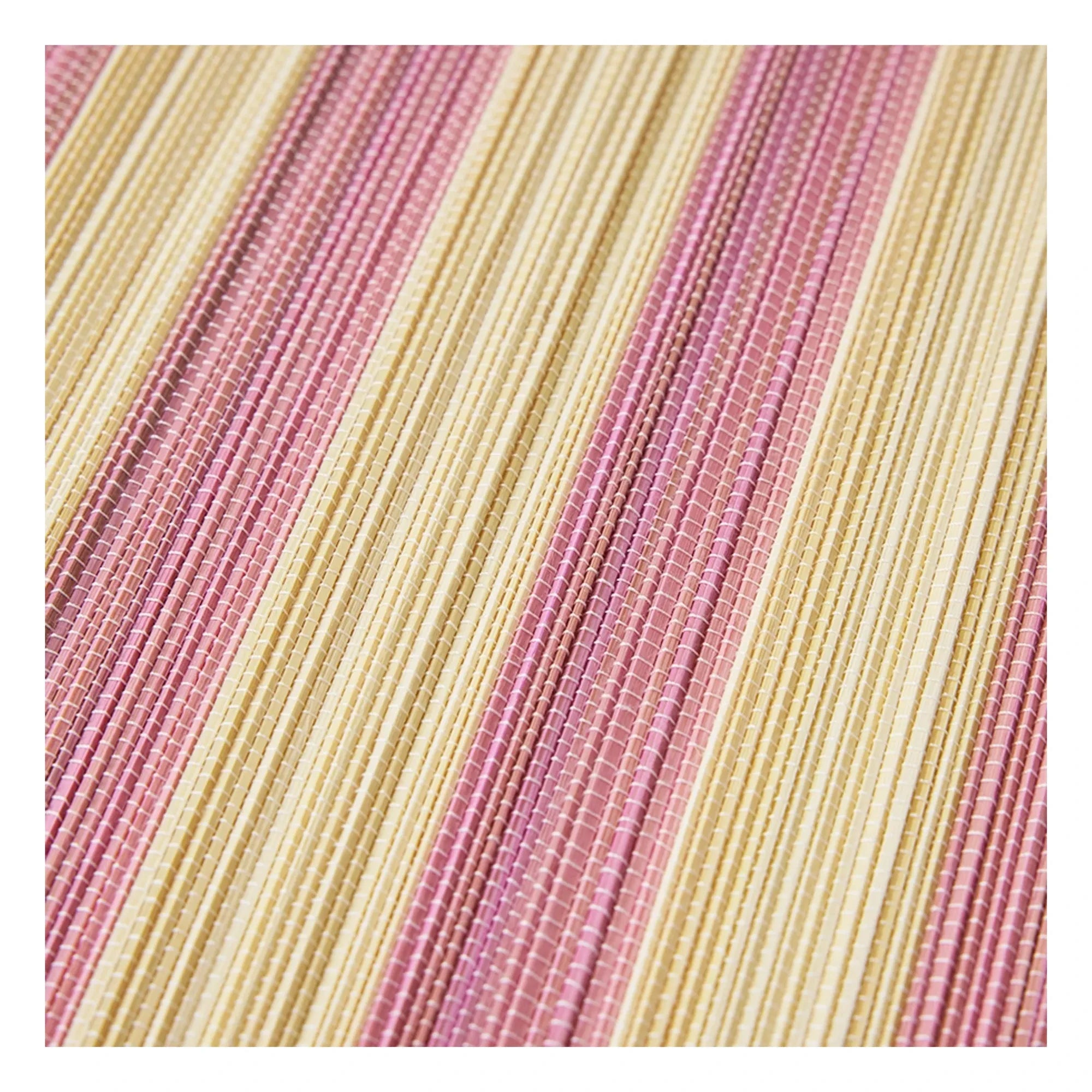 HKliving - Plato individual de bambú | Rosa