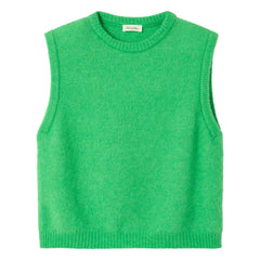American Vintage - Vitow Jersey de Lana sin Mangas | Verde