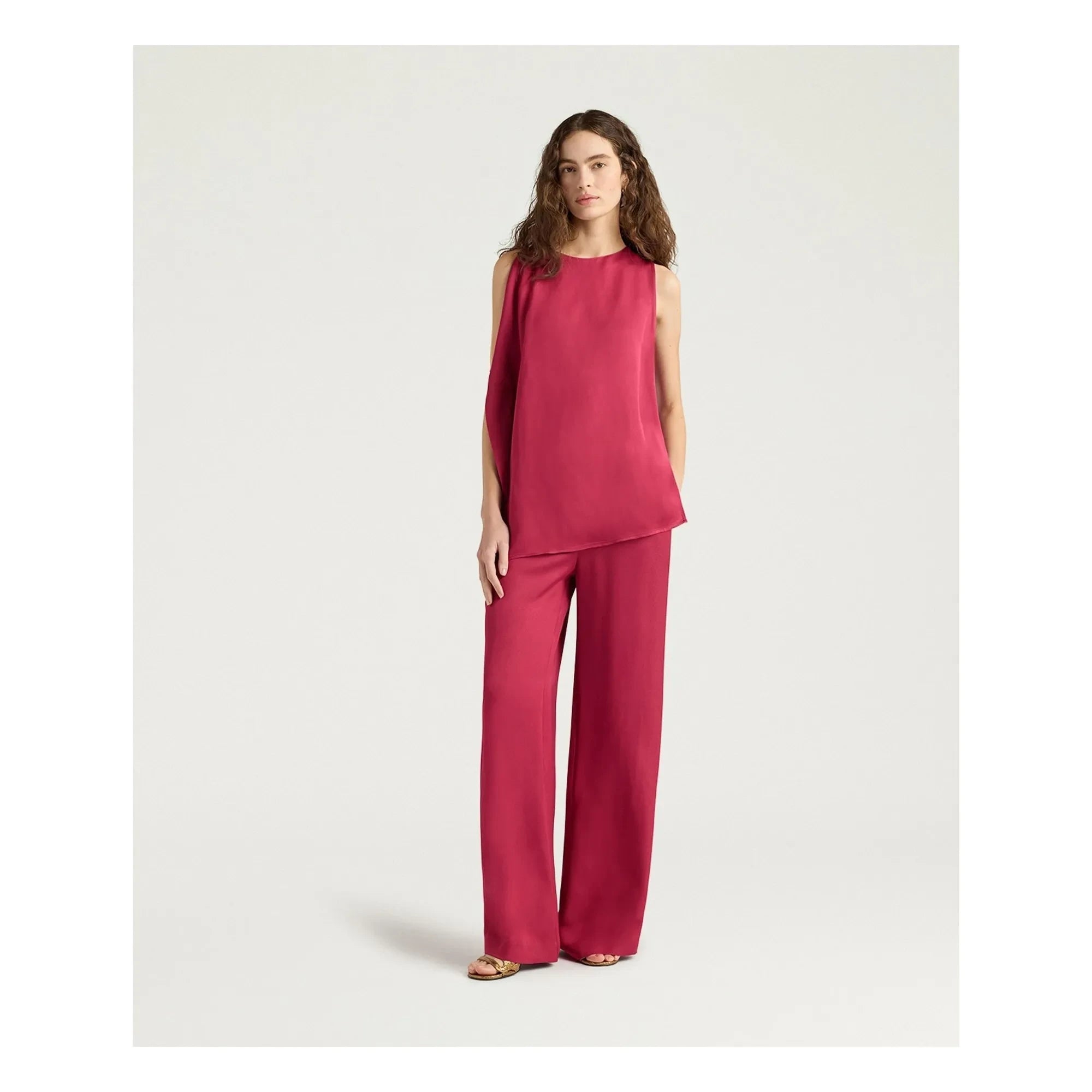 Momoni - Pantalones Marajo | Frambuesa