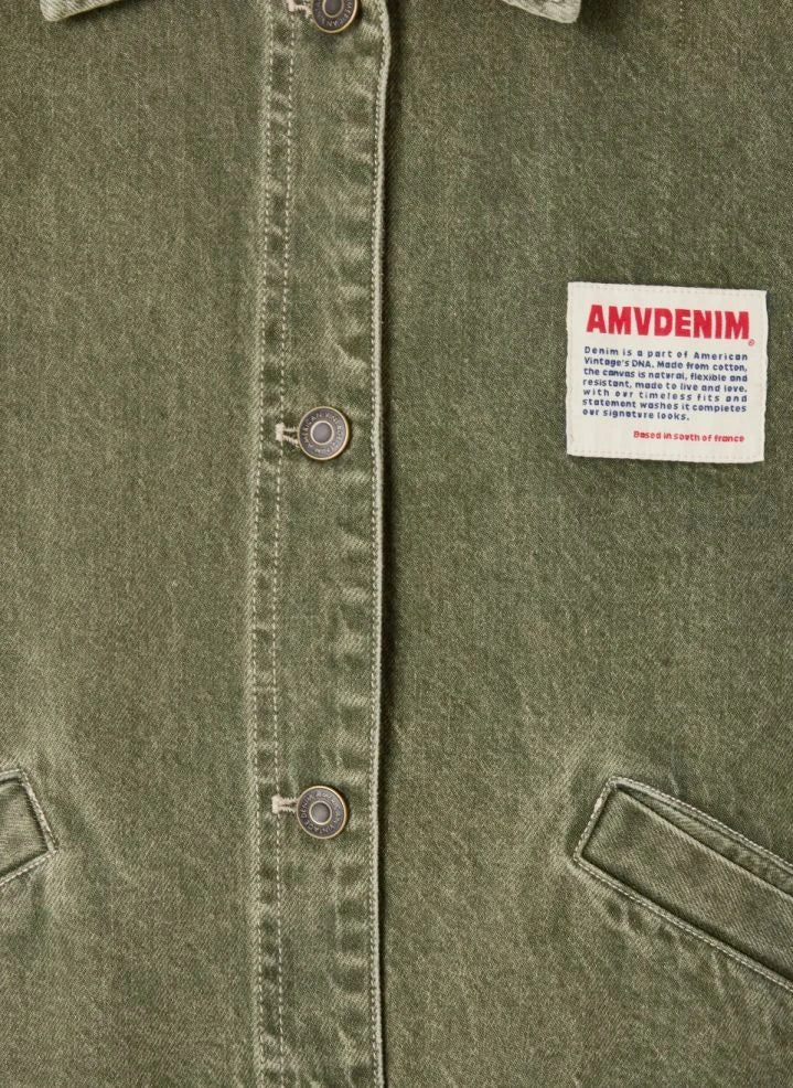 American Vintage - Uzatown Chaqueta de algodón | Oliva