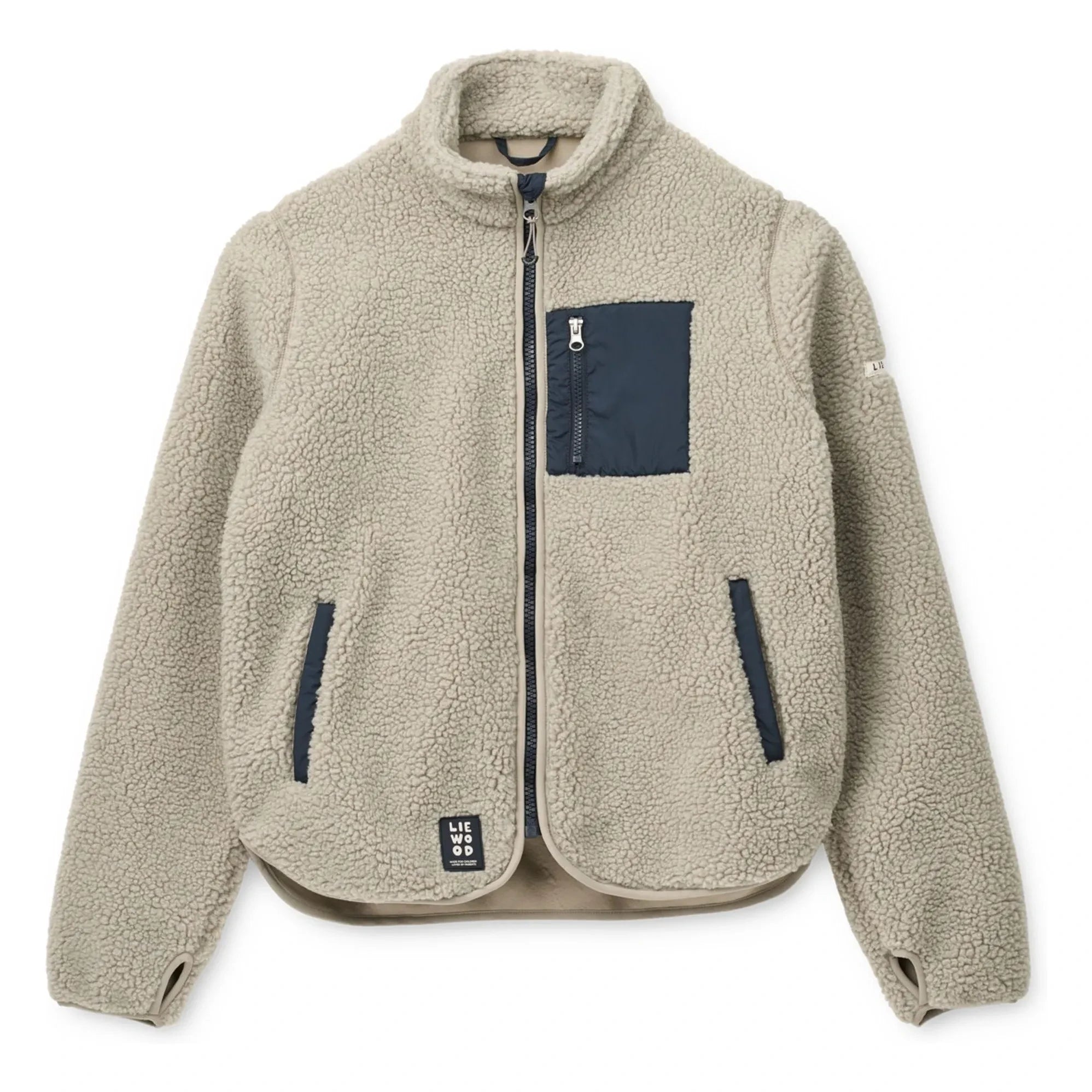 Liewood - Chaqueta Nelson de Sherpa de Fibra Reciclada | Avena