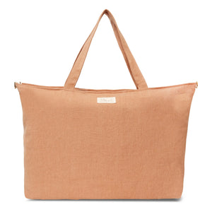Adorna - Bolso de Noche de Lino | Terracota