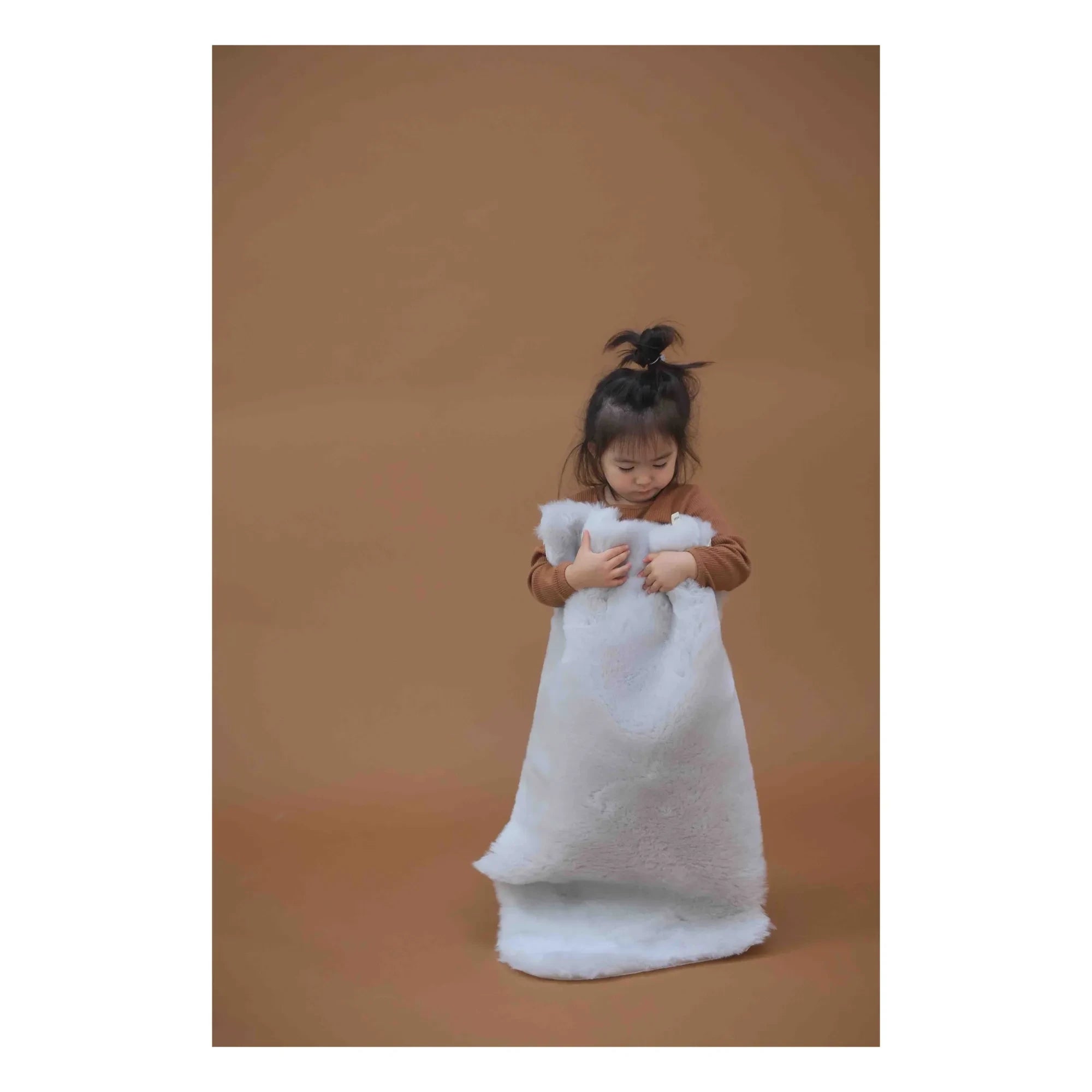 BINIBAMBA - Piel de oveja de pelo corto - 98x62 cm | Moon