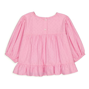 Hello Simone - Lisette İşlemeli Bluz | Pembe