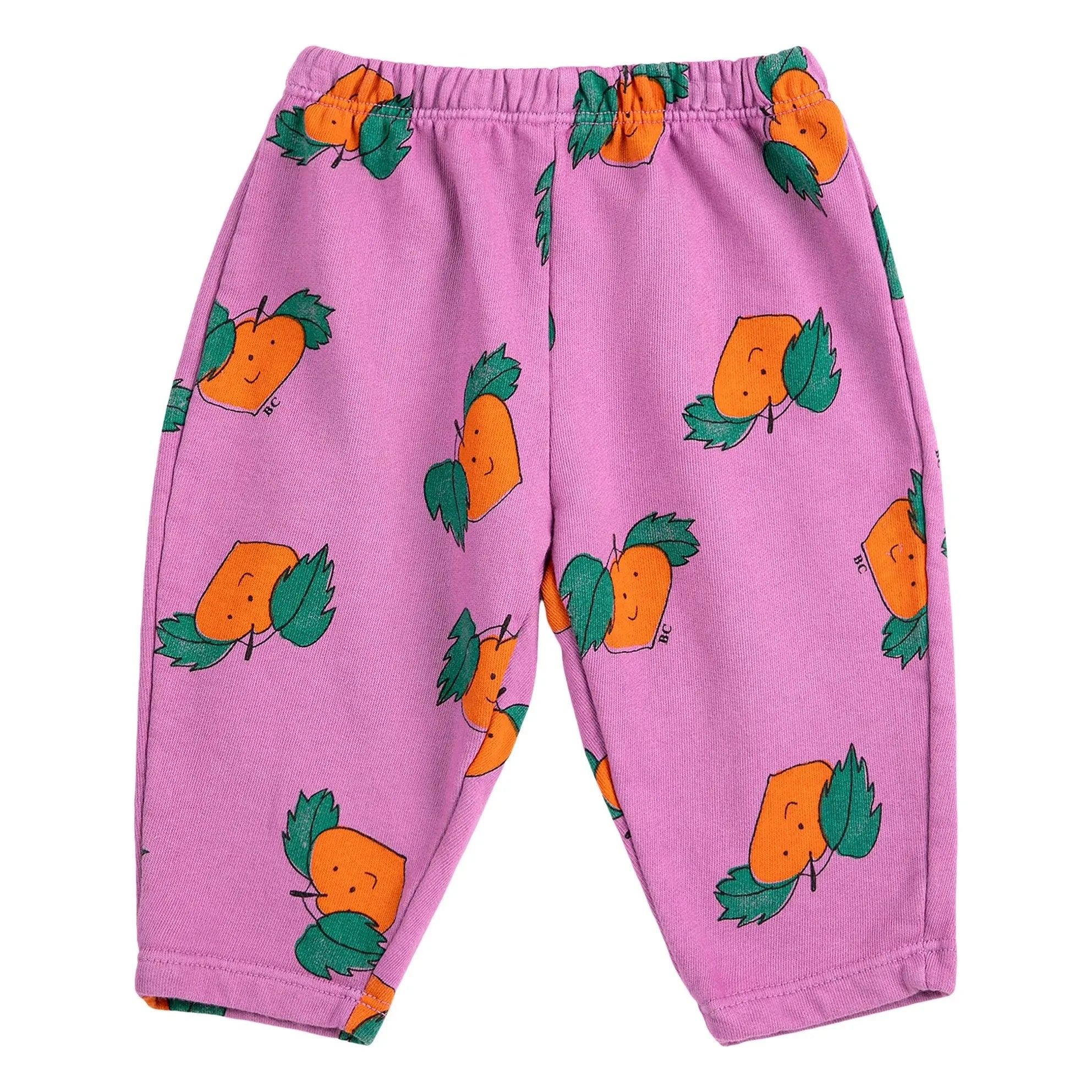 Bobo Choses - Jogger Naranja Algodón Orgánico | Morado