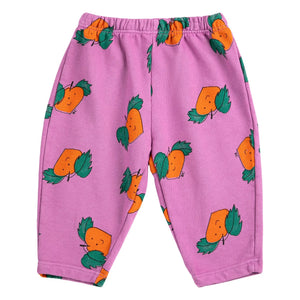 Bobo Choses - Jogger Naranja Algodón Orgánico | Morado
