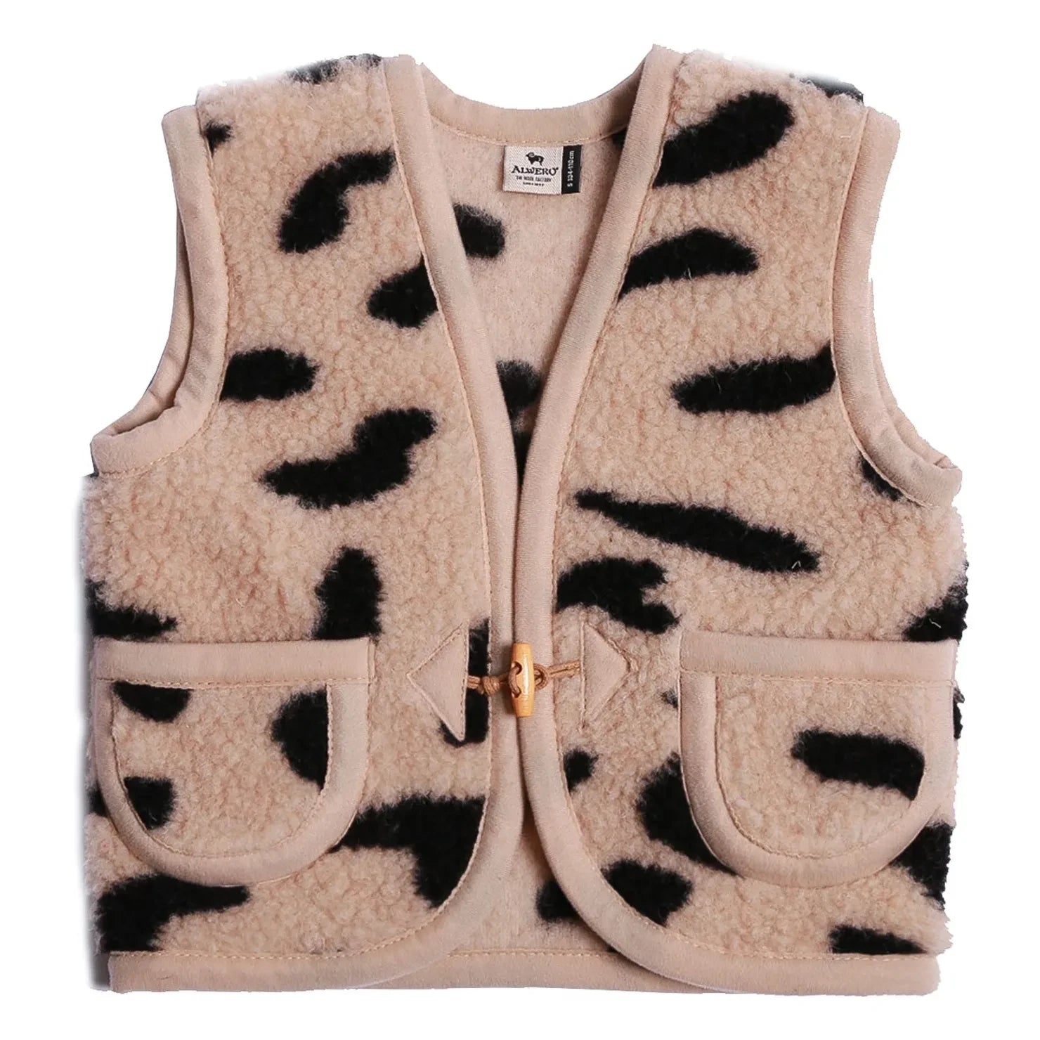 Alwero - Chaleco sin mangas Alpen Cheetah | Beige