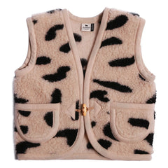 Alwero - Chaleco sin mangas Alpen Cheetah | Beige