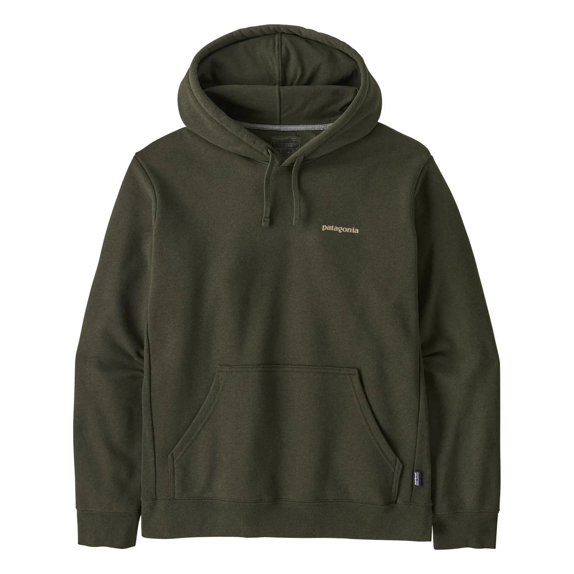 Patagonia - Sudadera con capucha Logo Uprisal Fibras recicladas | Caqui