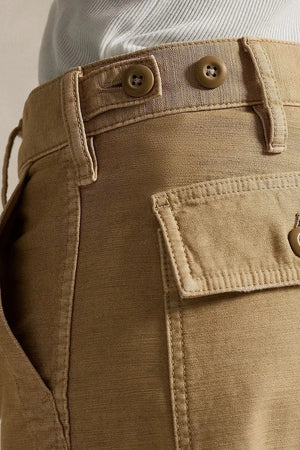 Pantalón liso de algodón Polo Ralph Lauren para mujer