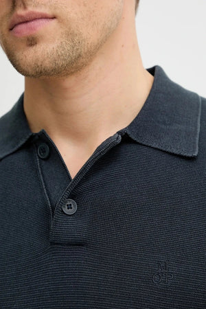 Camiseta de algodón con cuello Marc O'Polo