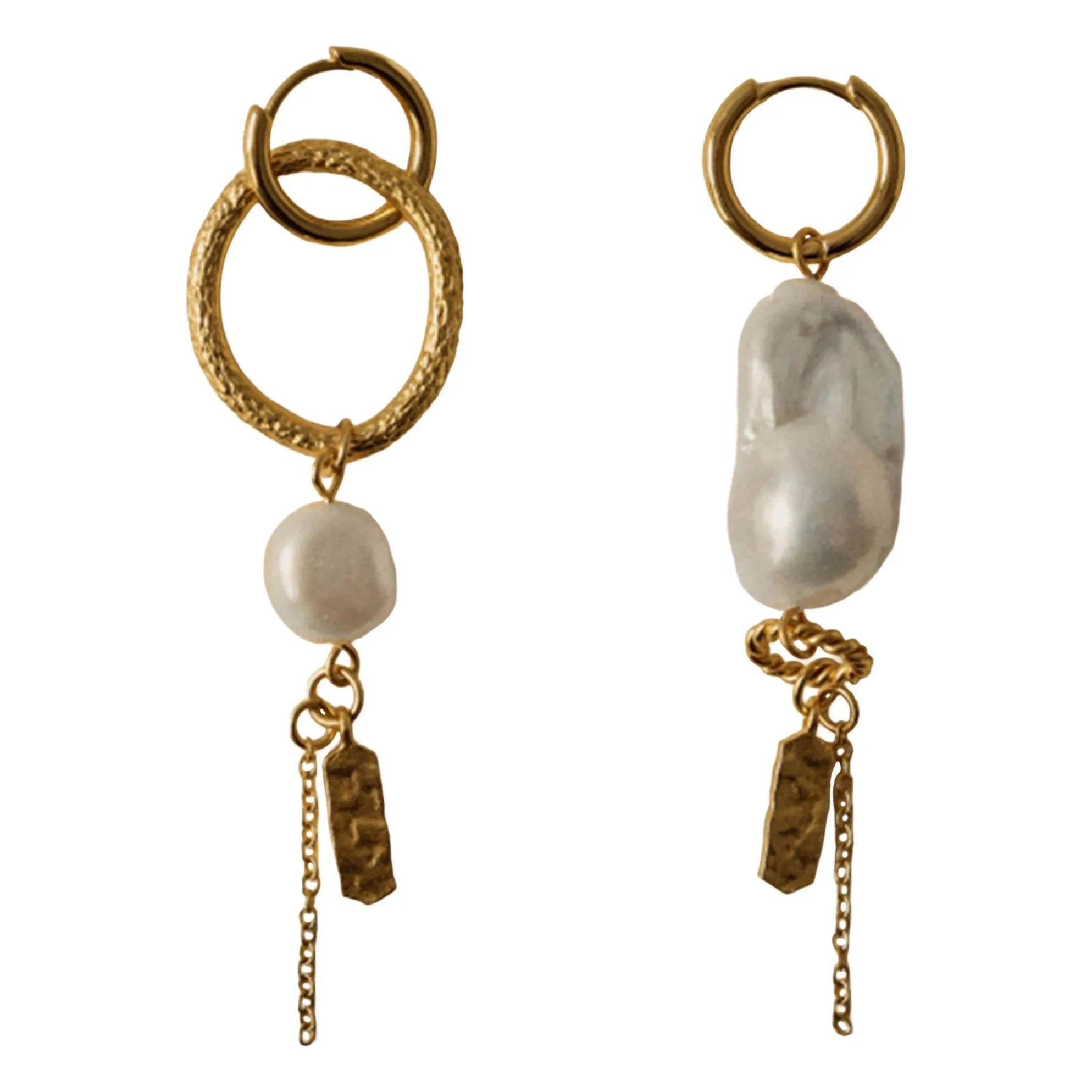 Sessùn - Pendientes Toti Perla I R | Oro