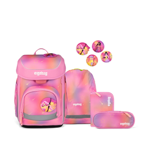 Ergobag - Okul Çantası Seti cubo Girl Powbear