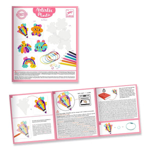 Djeco - Sanatsal Plastik - Kawai Anahtarlıklar