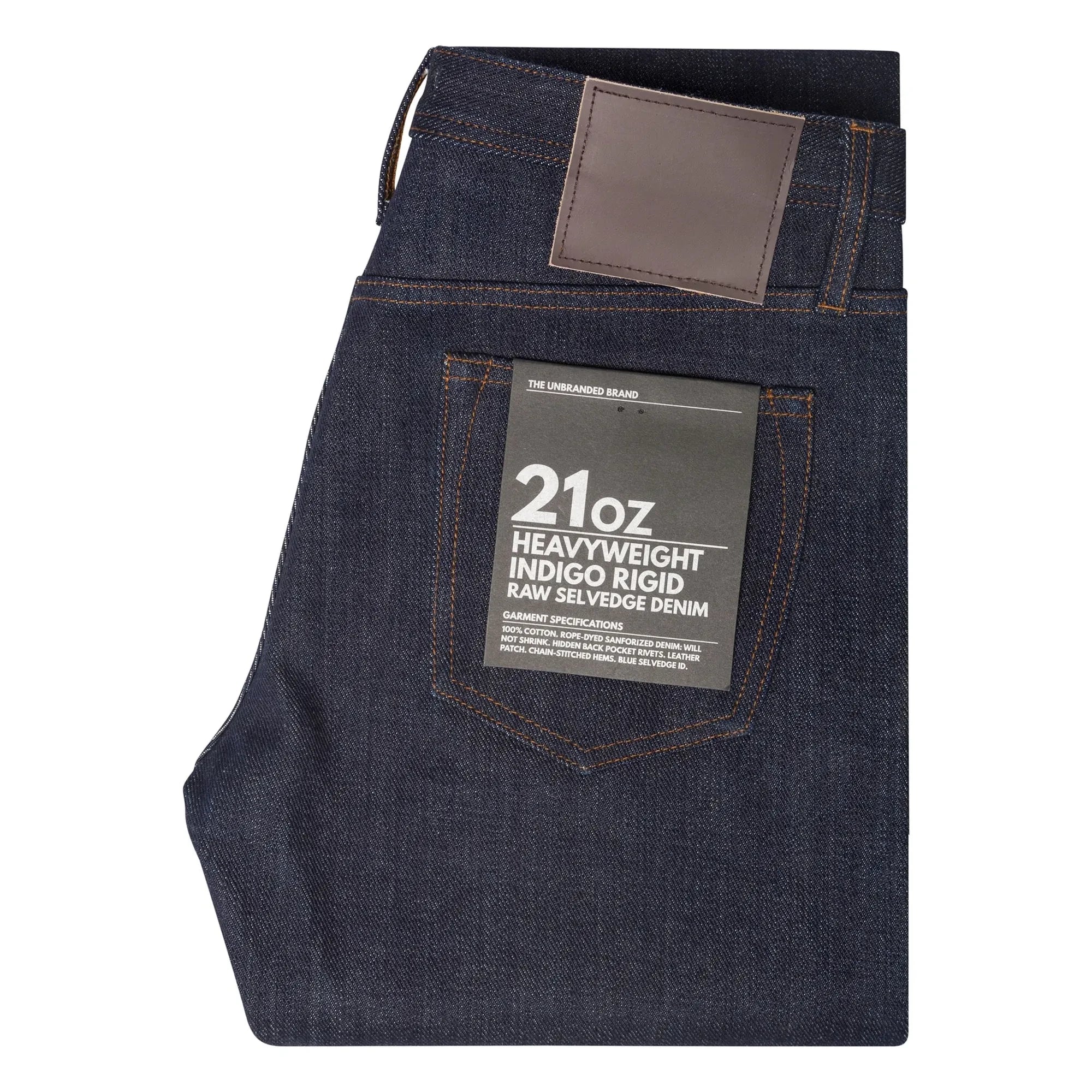 The Unbranded Brand - Vaqueros 21oz UB221 | Índigo