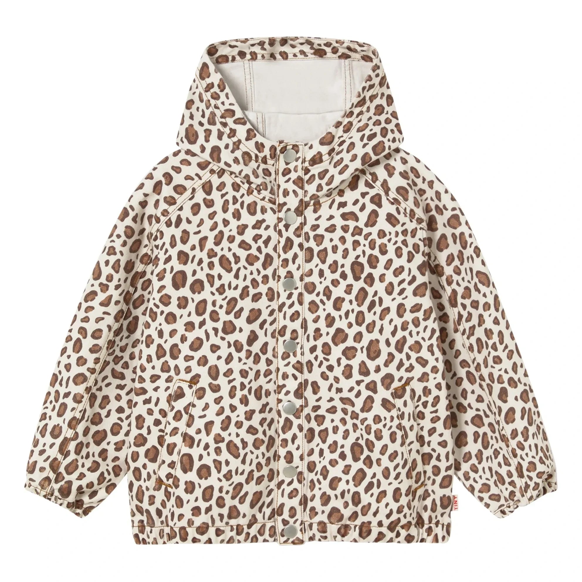 Tinycottons - Chaqueta leopardo | Blanco