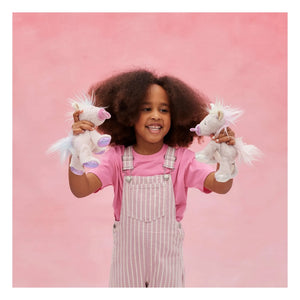 Olli Ella - Peluche de unicornio brillante | Rosa