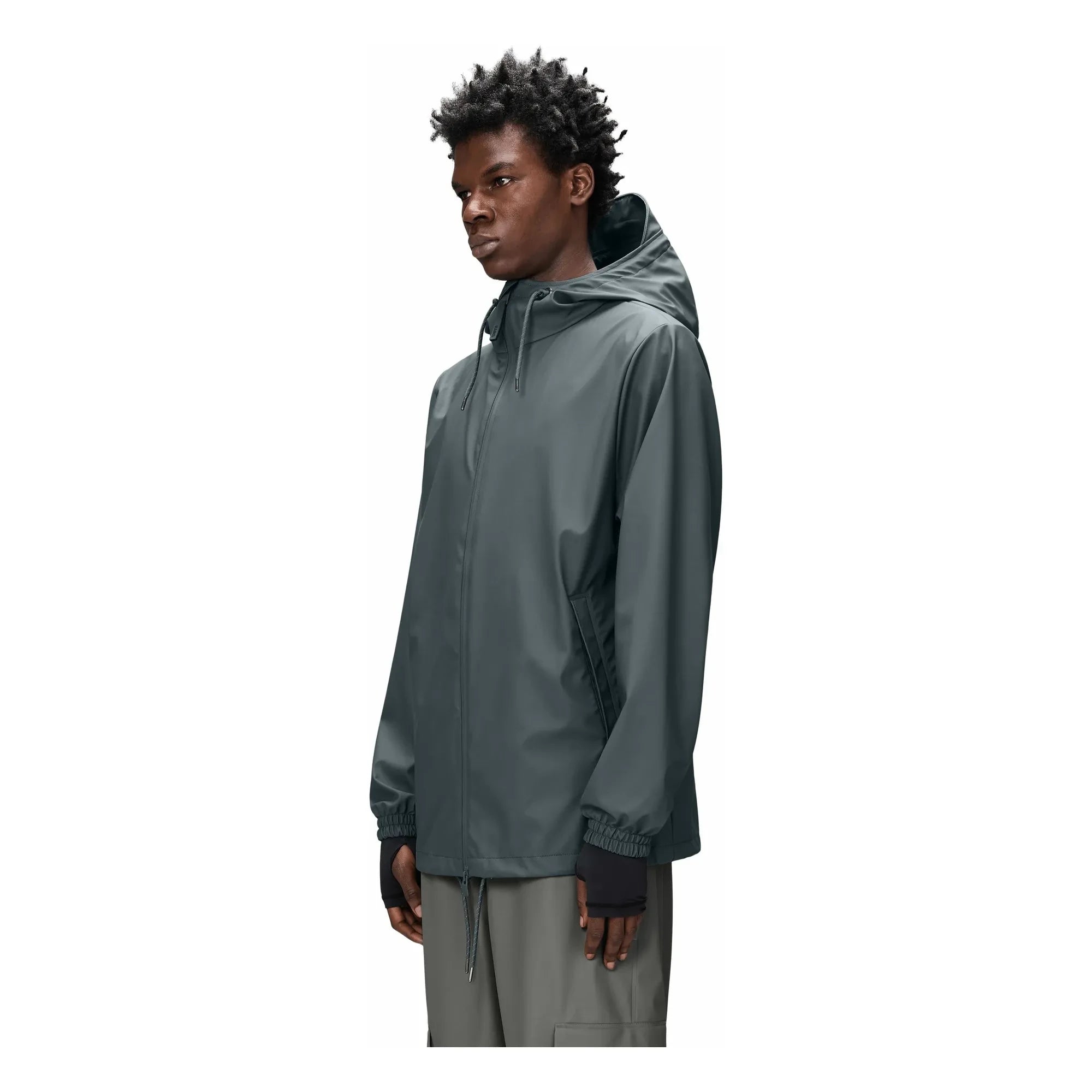 Chaqueta impermeable Rains - Storm Breaker W3 | Azul Laguna