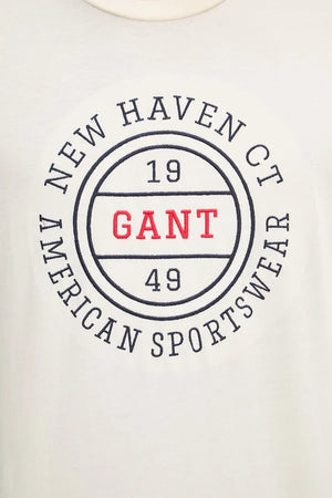 Camiseta de algodón para hombre Gant