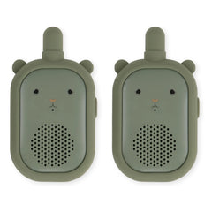 Konges Sløjd - Walkie-talkie Oso de peluche | Verde