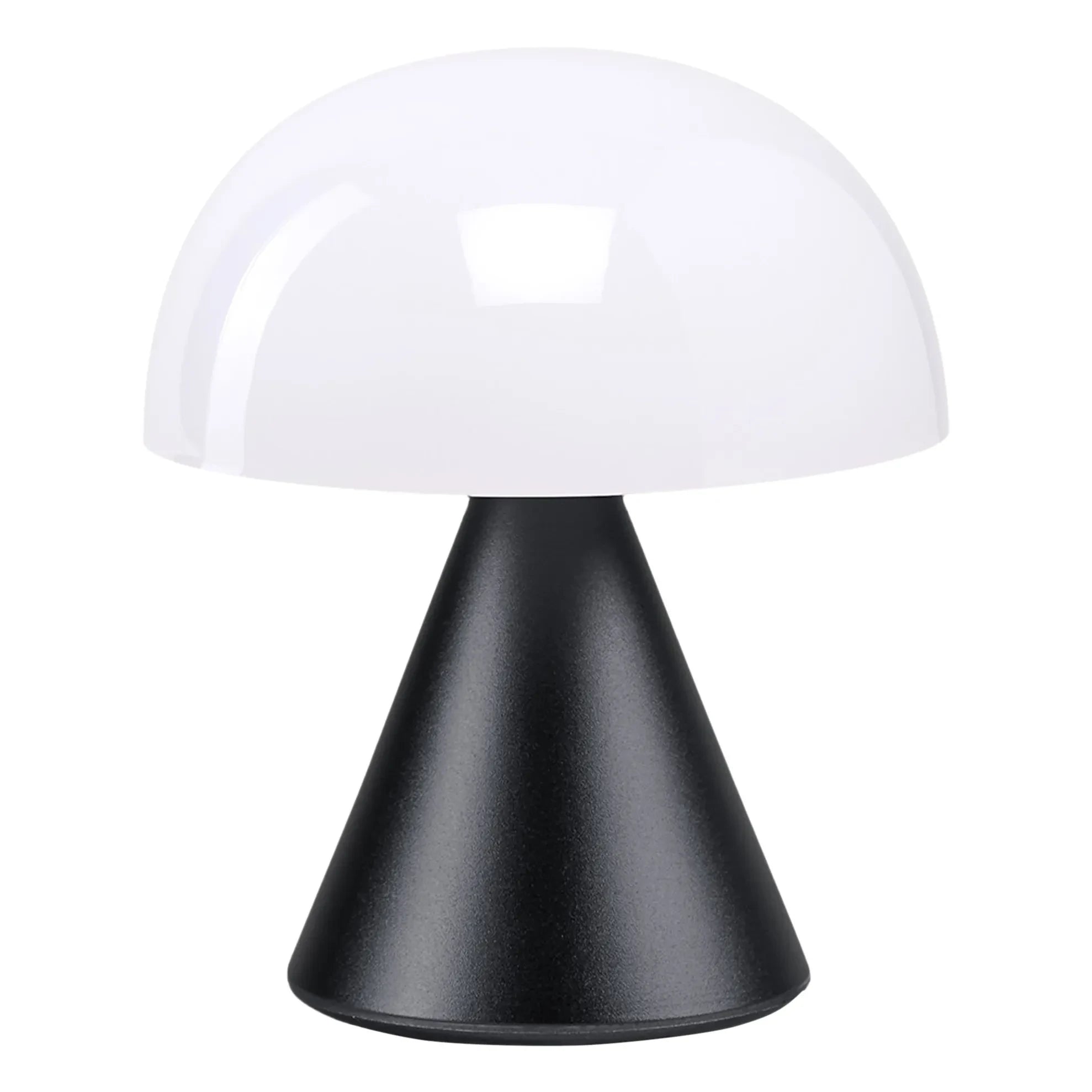 Lexon - Lámpara de mesa LED Mina Mini | Gris Acero