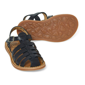 Pom d'Api - Sandalias de playa Dad Stitch | Azul marino
