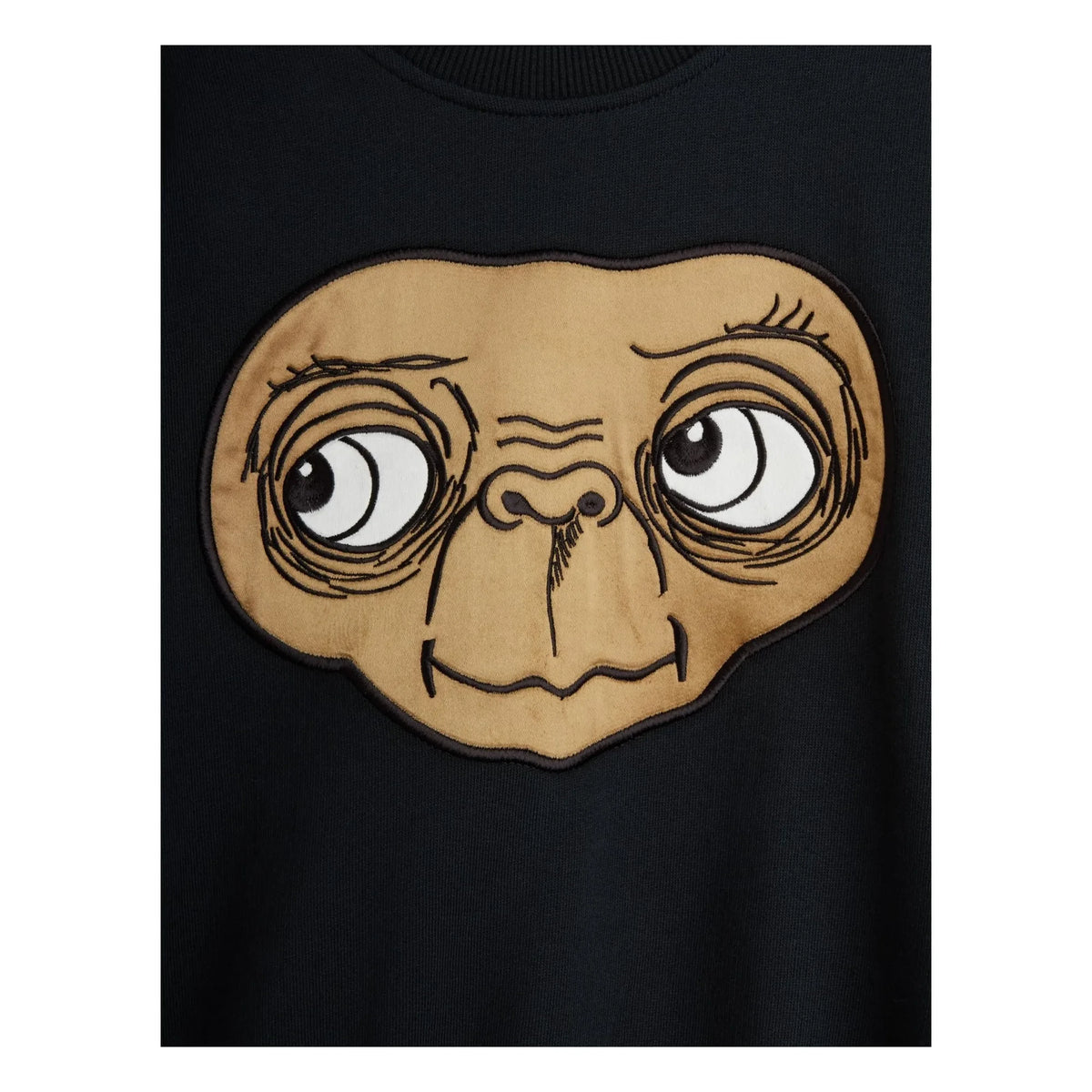 Mini Rodini - Sudadera E.T. Algodón orgánico | Negro