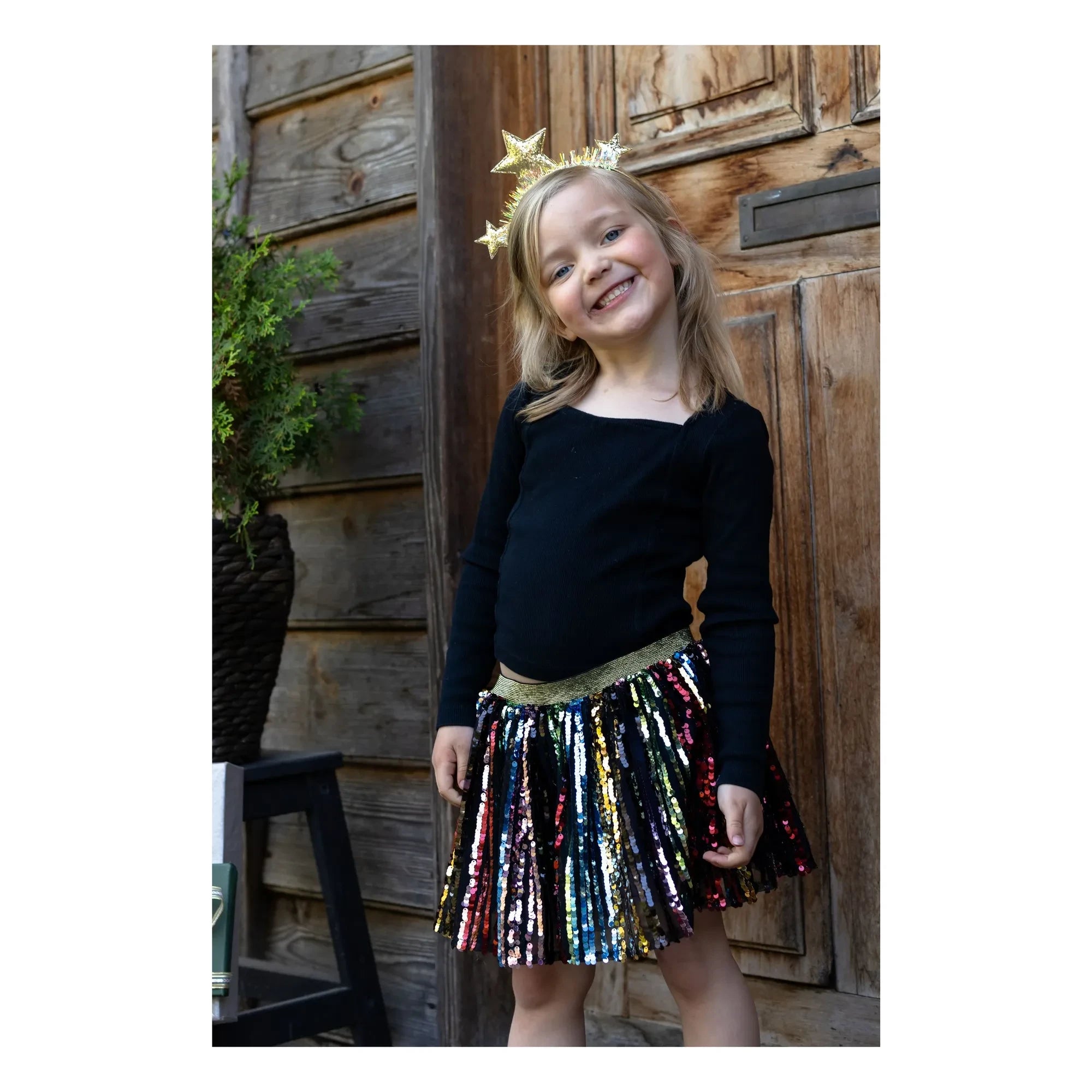 Great Pretenders - Falda de lentejuelas reversibles