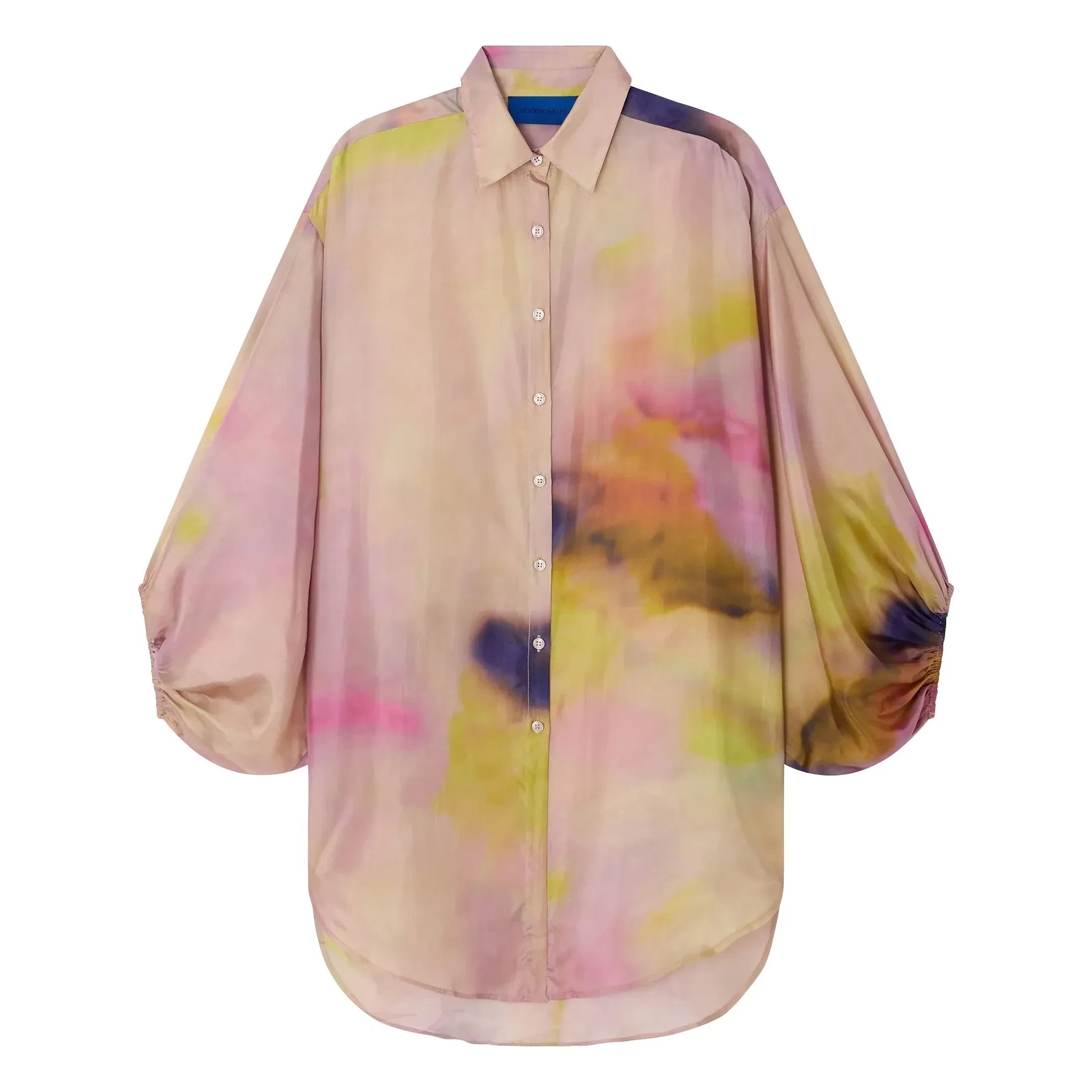 Mes Demoiselles - Camisa de seda Reini | Rosa