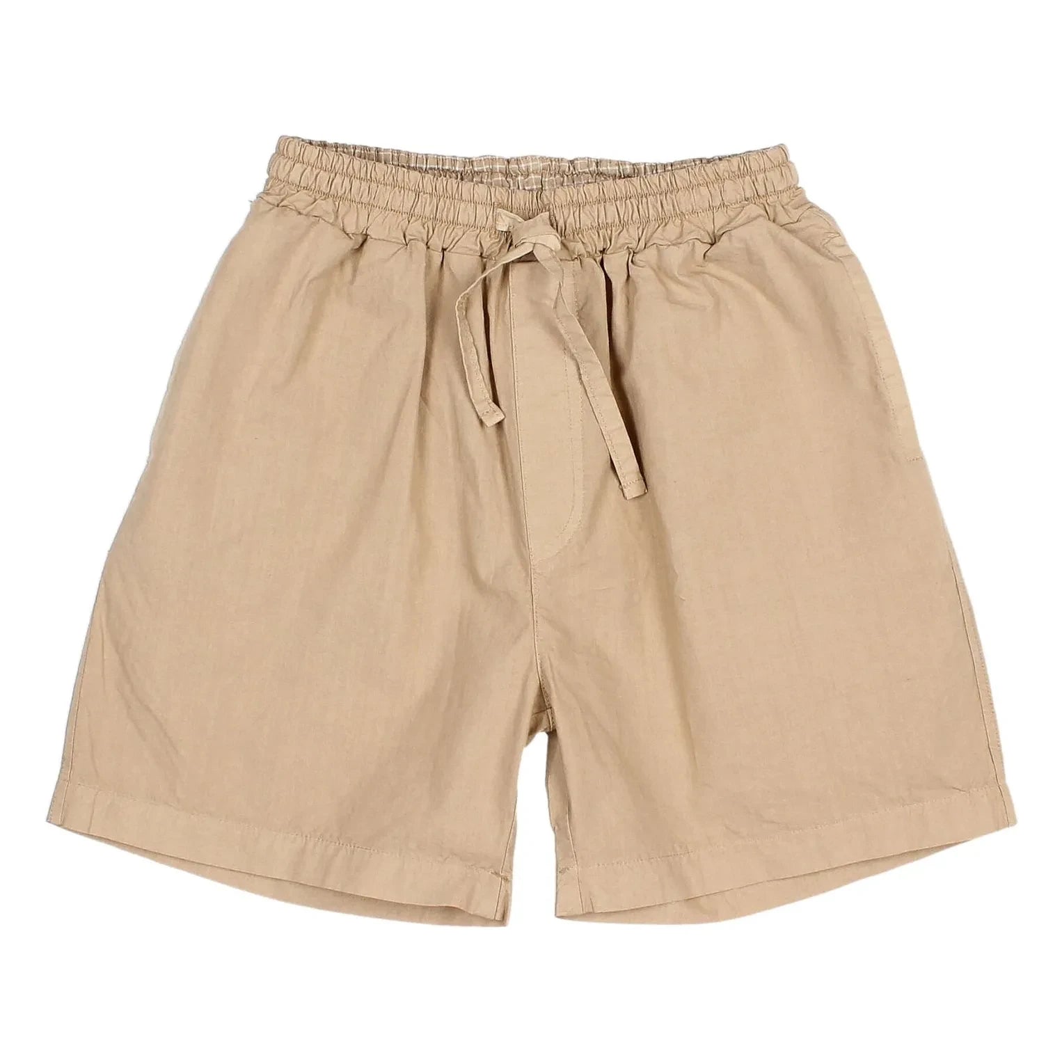 Búho - Bermuda de popelina de algodón orgánico | Beige
