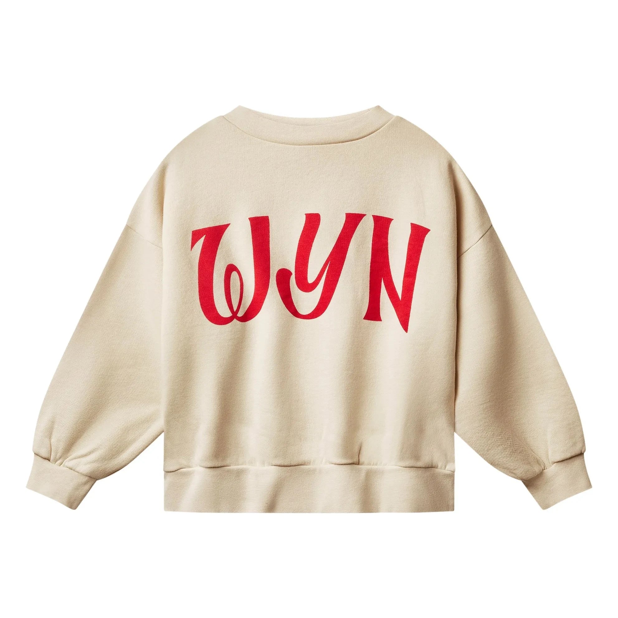 Wynken - Sudadera de algodón orgánico Tempo | Crema