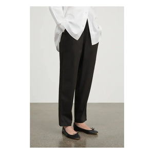 Skall Studio - Pantalones Edgar de Popelín de Algodón Orgánico | Negro