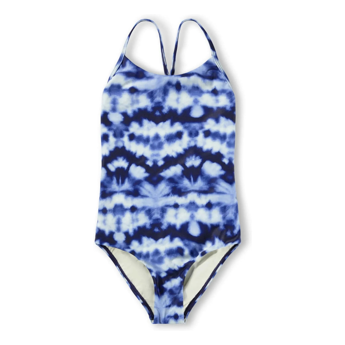 Molo - Nanna Tie-Dye Traje de baño de fibra reciclada | Azul