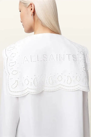 AllSaints Camisa de algodón para mujer MARIE