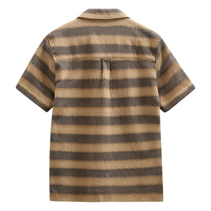 Anerkjendt - Camisa a rayas Akleander | Marrón claro