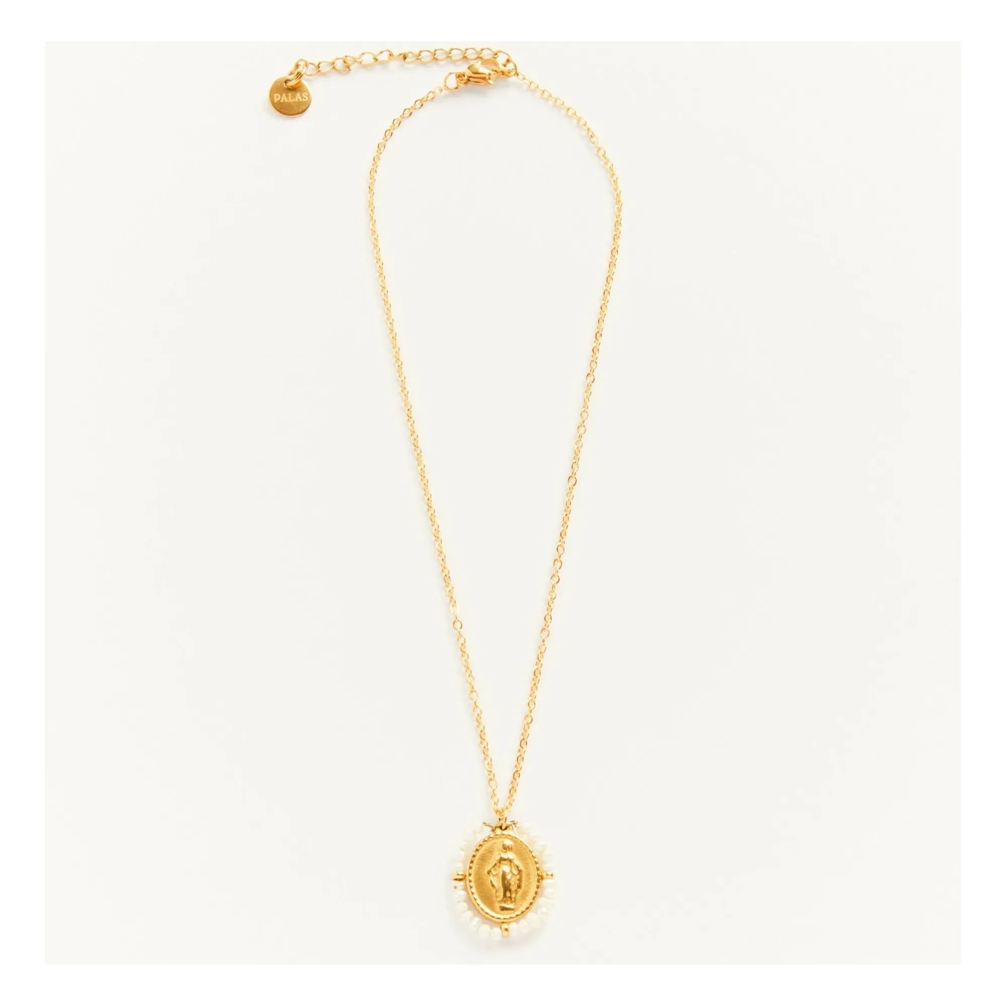 Palas - Collar Santa Maria Précieuse - Colección infantil | Blanco
