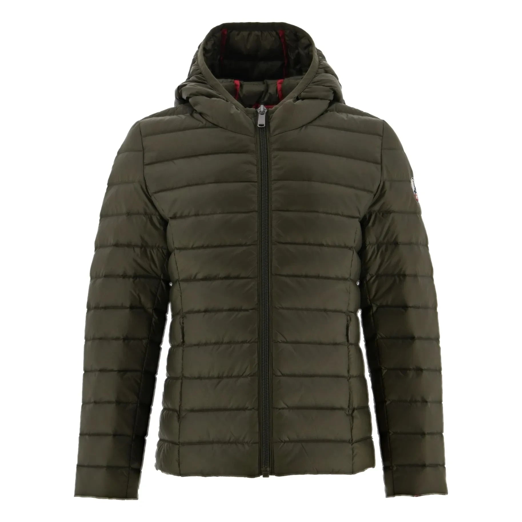 Jott - Chaqueta de plumas con capucha Carla | Caqui oscuro