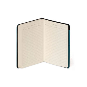 Legami - Cuaderno con Páginas en Blanco y Funda Suave Monocromática - Verde Profundo - Mi Cuaderno