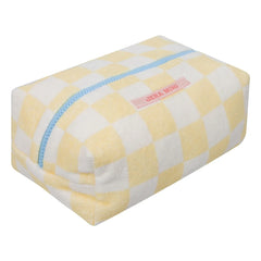 Jera Mini - Neceser Terry Tile | Amarillo pálido